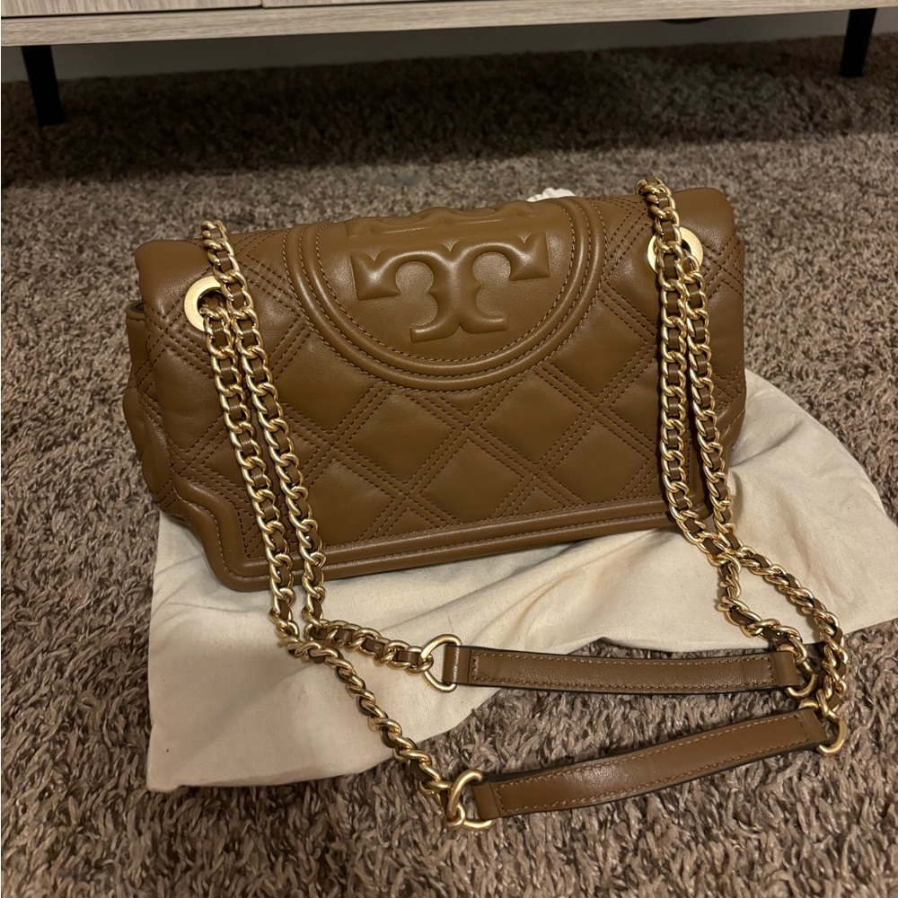Authentic - Tory Burch Fleming Convertible Shoulder Bag